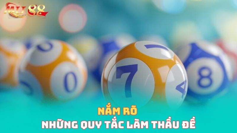 Nắm rõ những quy tắc làm thầu đề